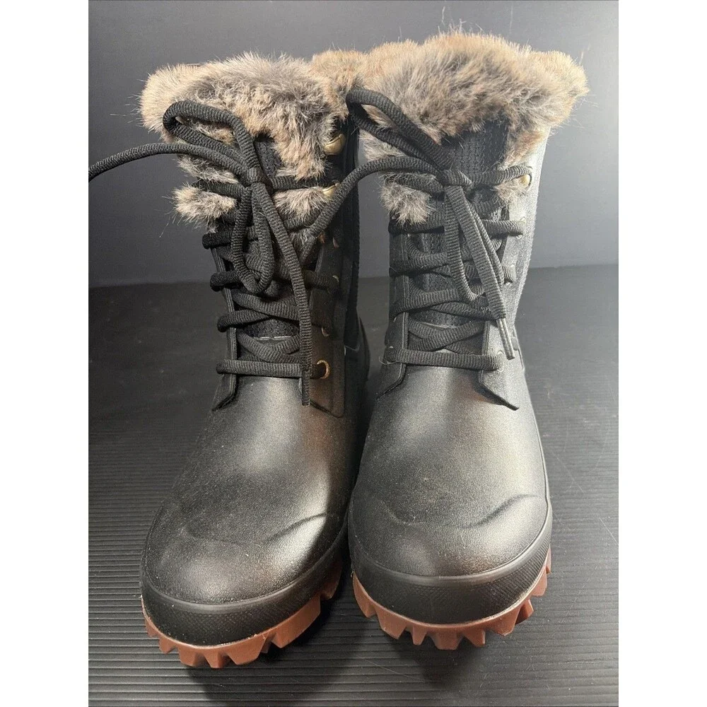 Bogs Arcata Trek Winter Boot Black - Women's Sz 8